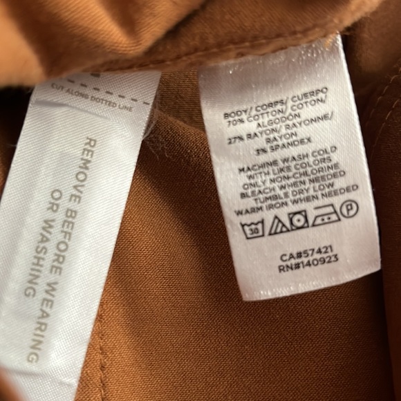 🌺Final Price🌺Lou & Grey High Waist Brush Cotton Blend Pants - Picture 7 of 8